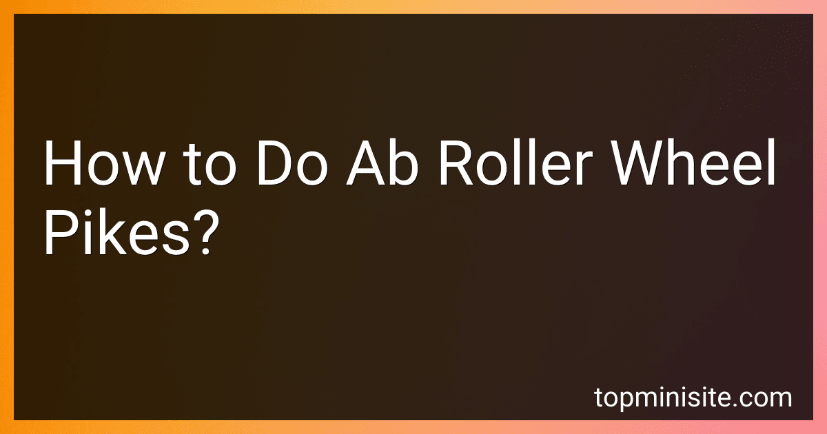 How to Do Ab Roller Wheel Pikes? image