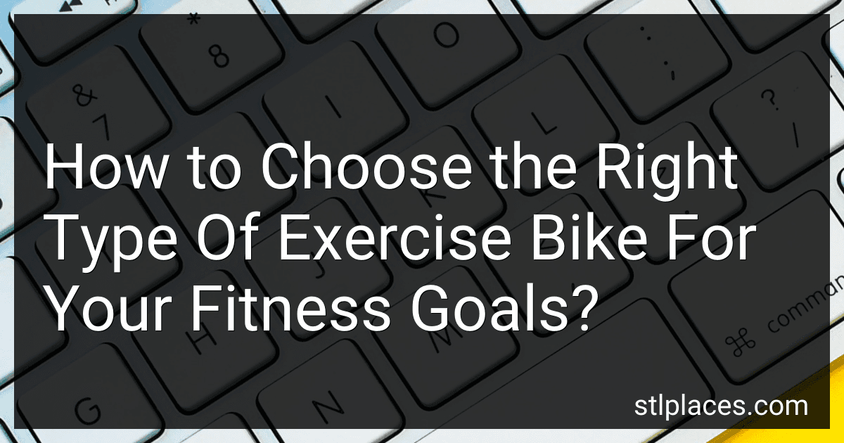How to Choose the Right Type Of Exercise Bike For Your Fitness Goals? image