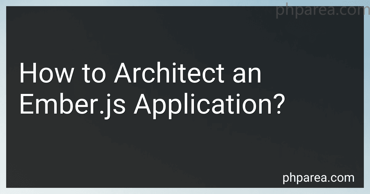 How to Architect an Ember.js Application? image