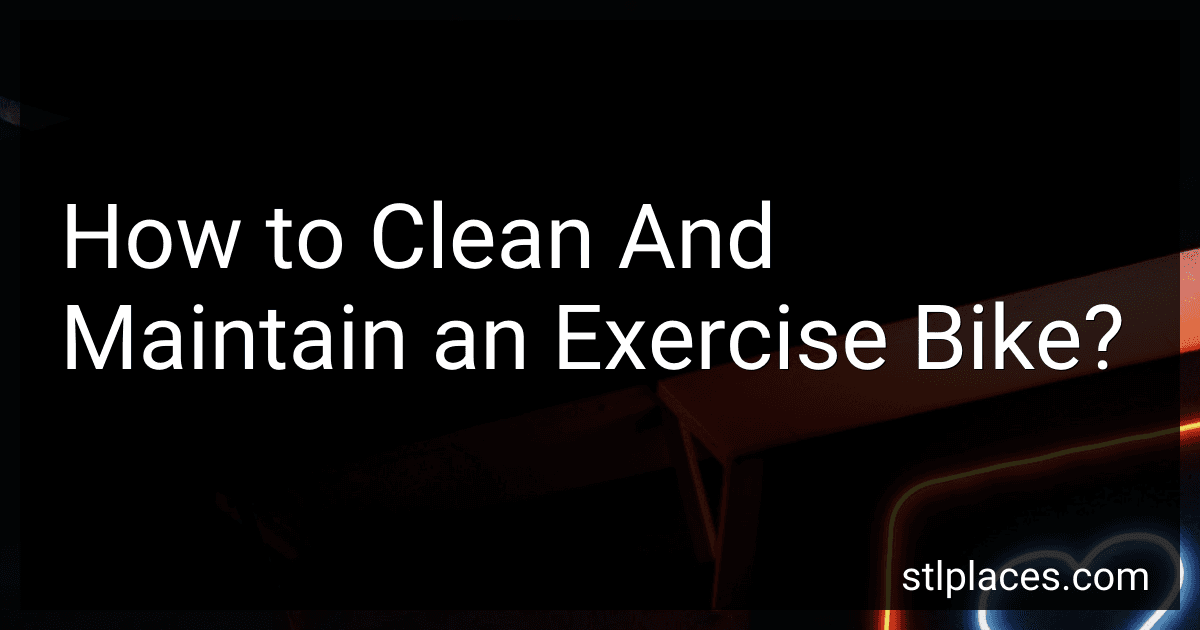 How to Clean And Maintain an Exercise Bike? preview