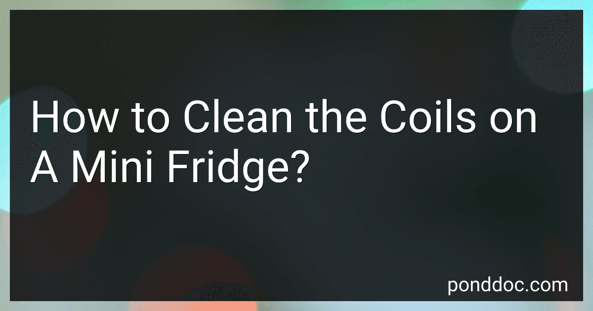 How to Clean the Coils on A Mini Fridge? image