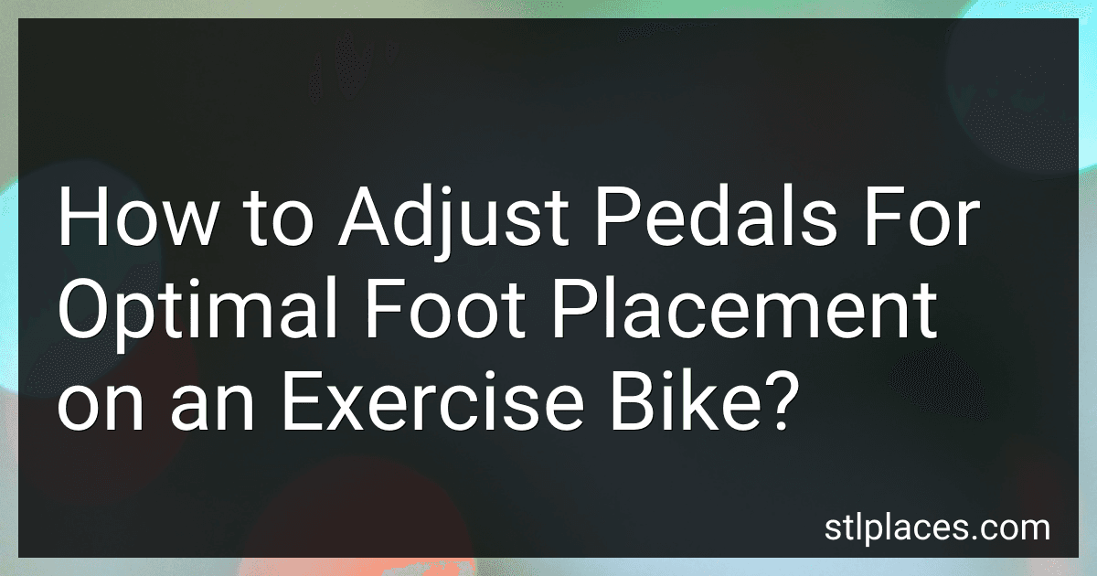 How to Adjust Pedals For Optimal Foot Placement on an Exercise Bike? preview