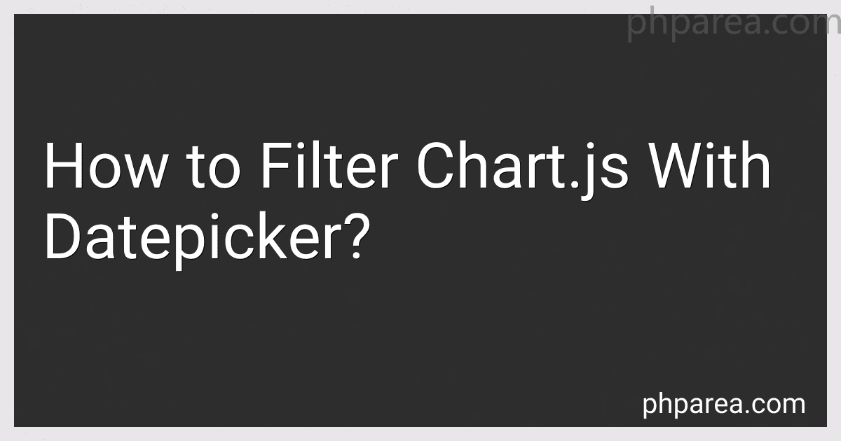 How to Filter Chart.js With Datepicker? image