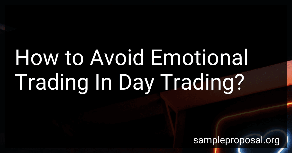 How to Avoid Emotional Trading In Day Trading? image