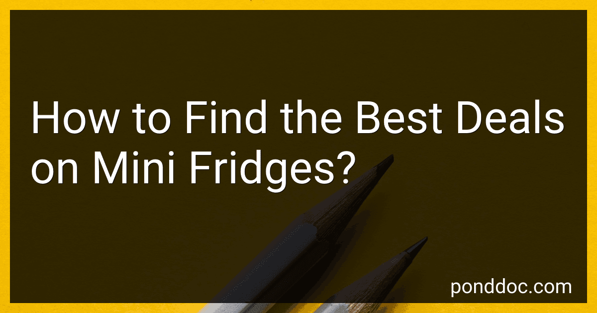 How to Find the Best Deals on Mini Fridges? image