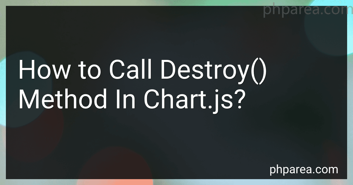 How to Call Destroy() Method In Chart.js? image