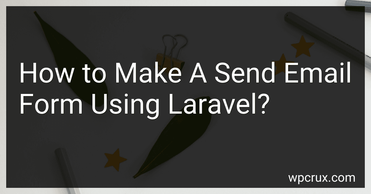 How to Make A Send Email Form Using Laravel? image