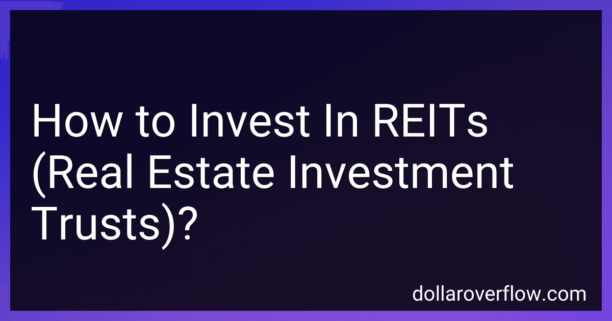 How to Invest In REITs (Real Estate Investment Trusts)? image