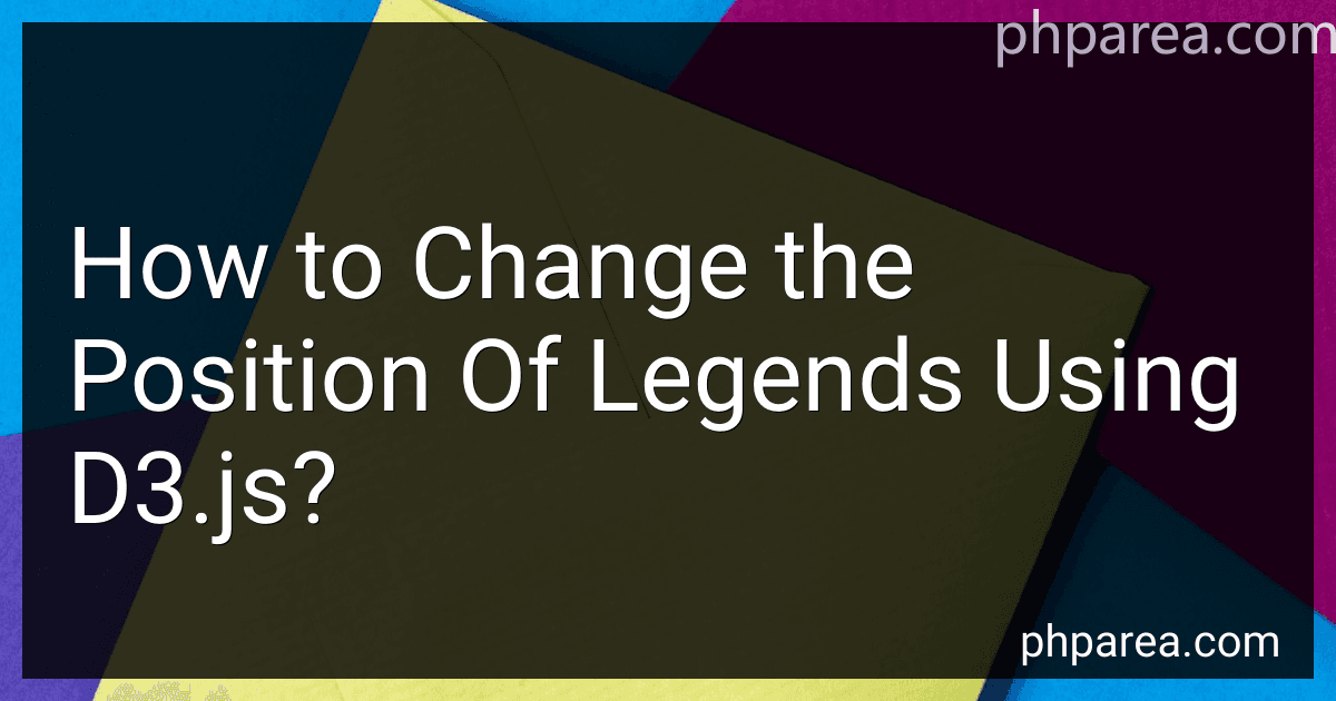 How to Change the Position Of Legends Using D3.js? image