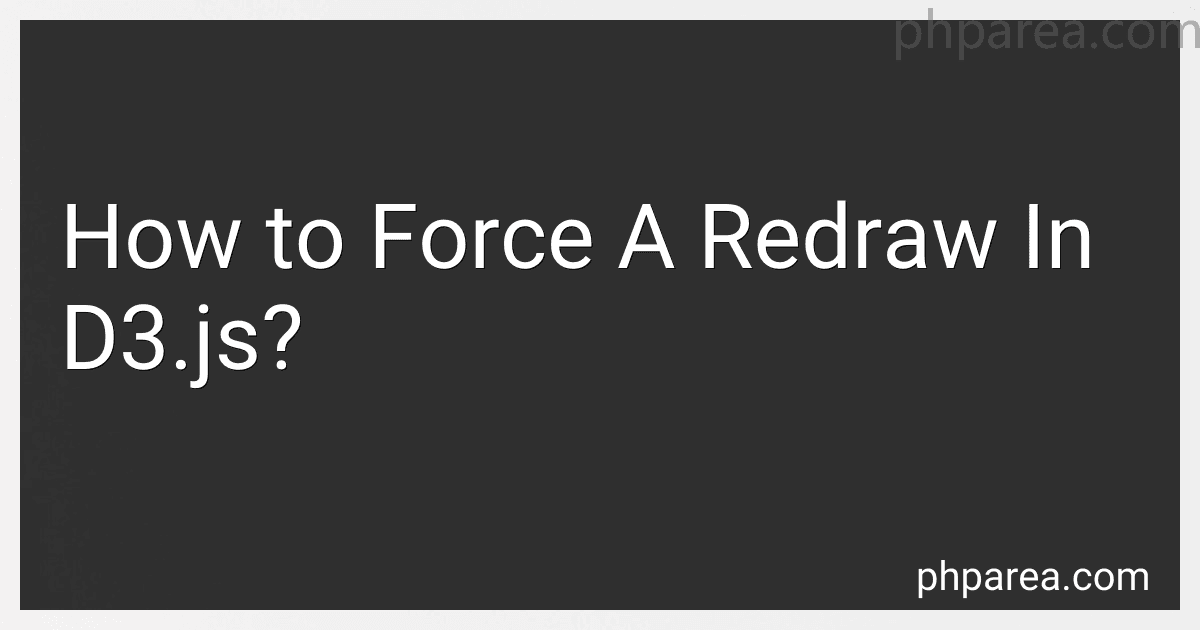 How to Force A Redraw In D3.js? image