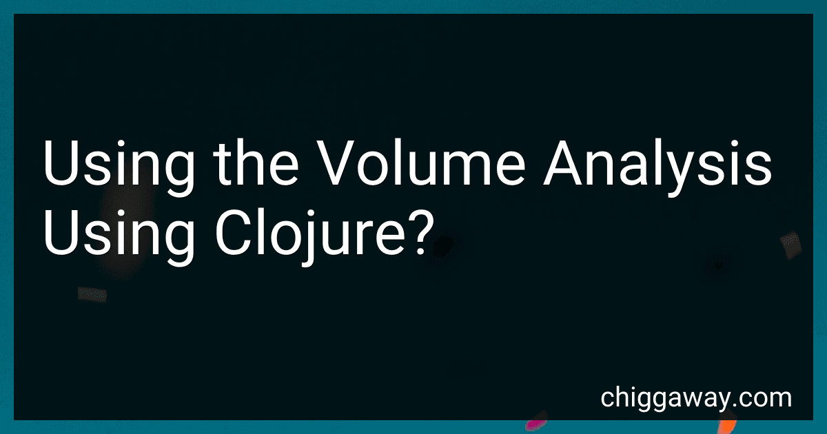 Using the Volume Analysis Using Clojure? preview