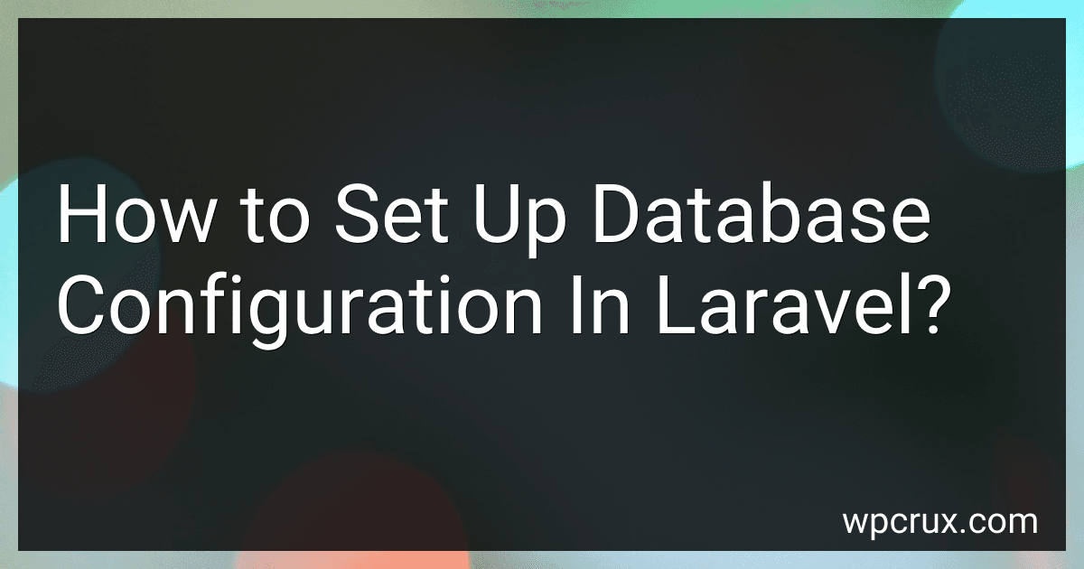 How to Set Up Database Configuration In Laravel? image
