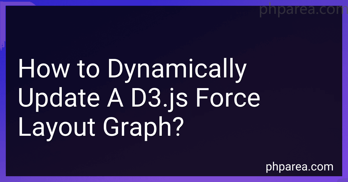 How to Dynamically Update A D3.js Force Layout Graph? image