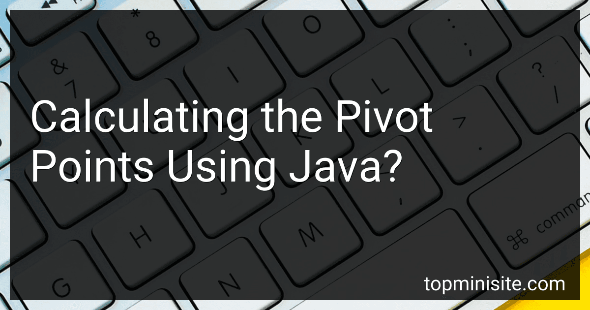 Calculating the Pivot Points Using Java? image