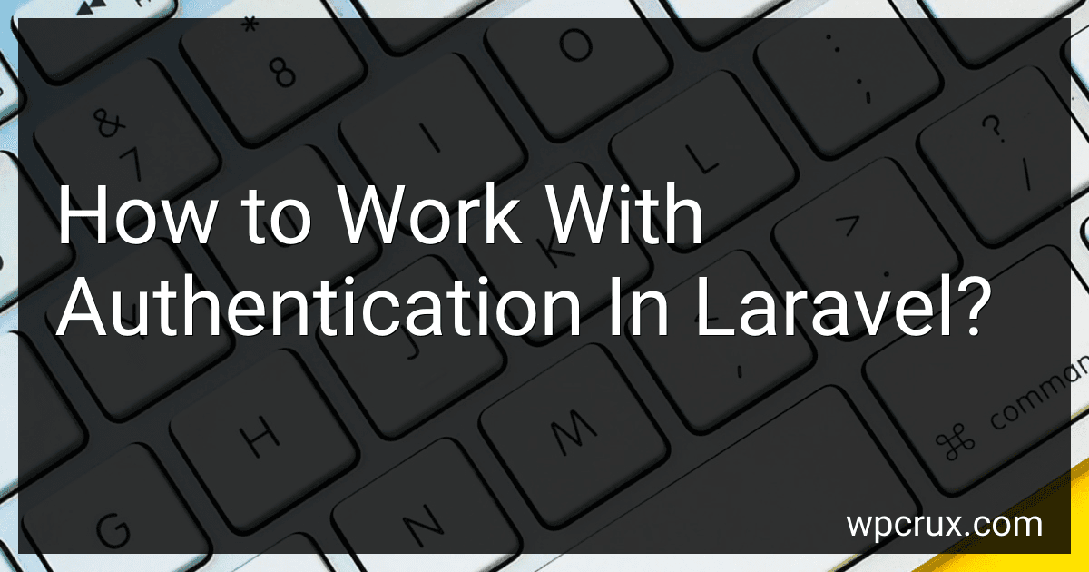 How to Work With Authentication In Laravel? image