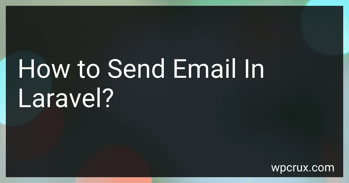 How to Send Email In Laravel? image