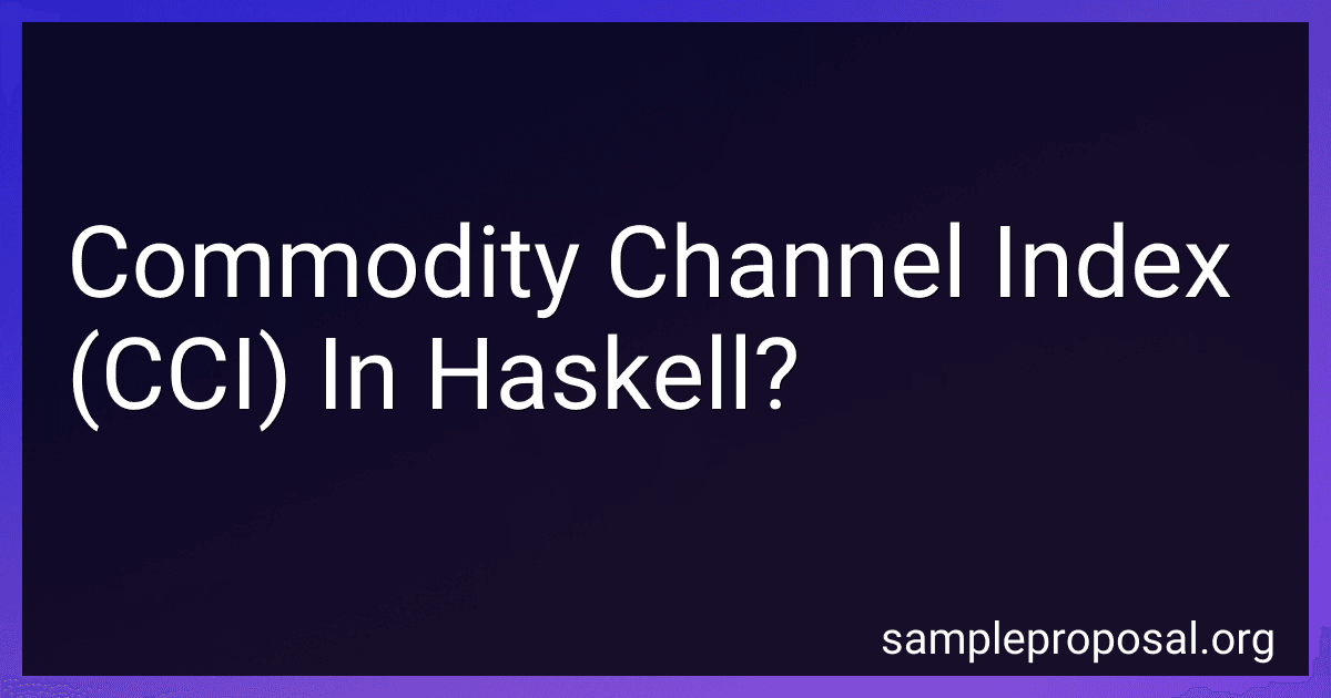 Commodity Channel Index (CCI) In Haskell? image