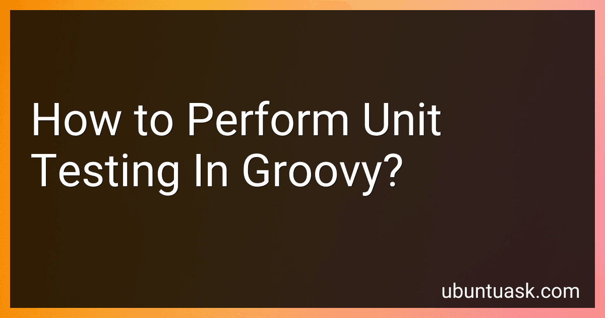 How to Perform Unit Testing In Groovy? image