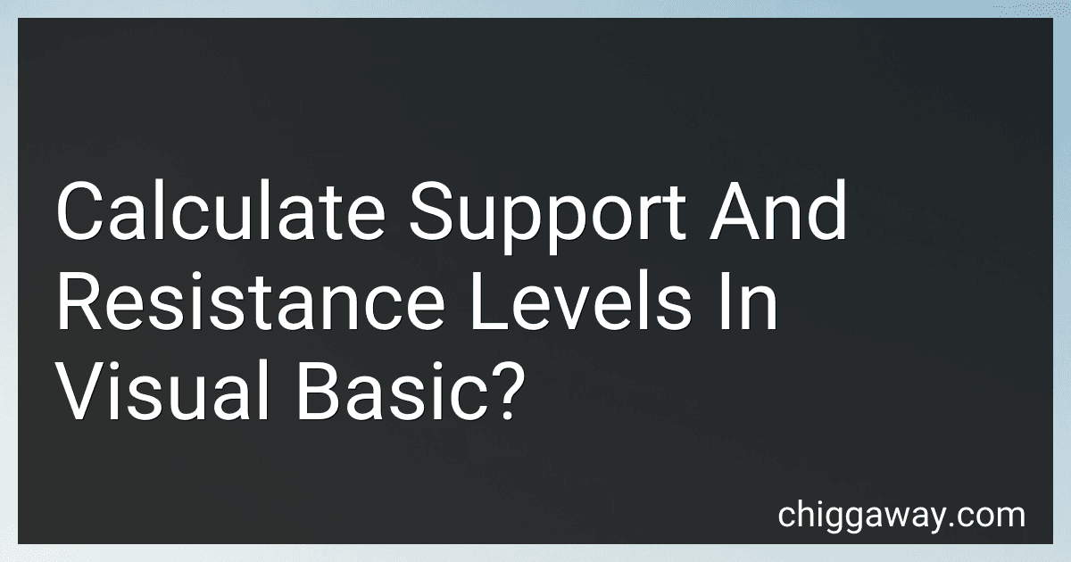 Calculate Support And Resistance Levels In Visual Basic? preview
