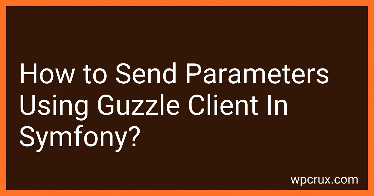 How to Send Parameters Using Guzzle Client In Symfony? image