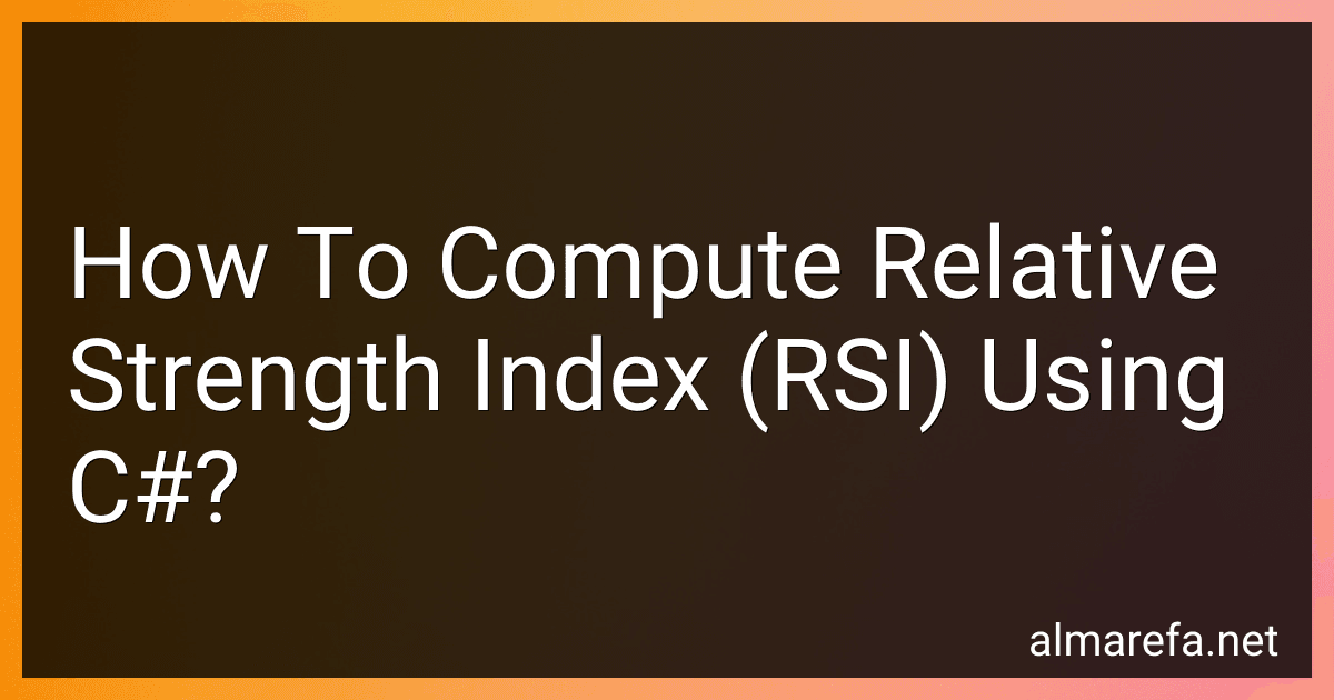 How To Compute Relative Strength Index (RSI) Using C#? image