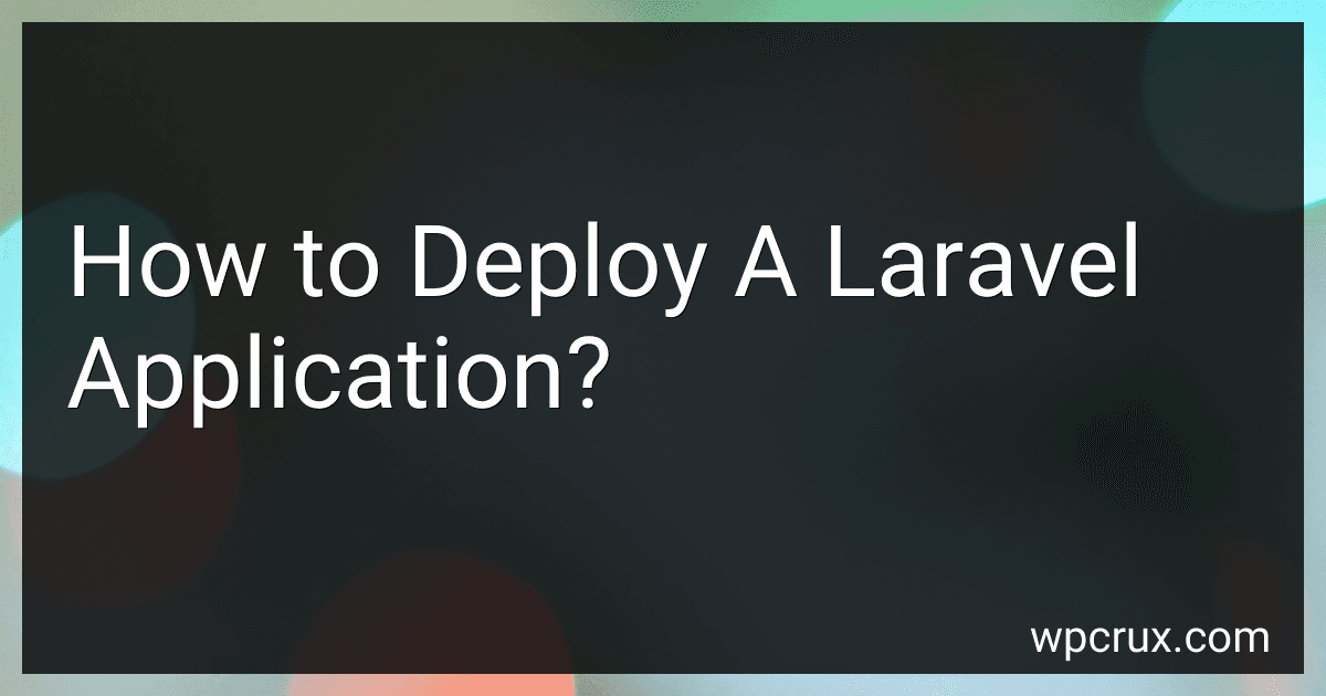 How to Deploy A Laravel Application? image