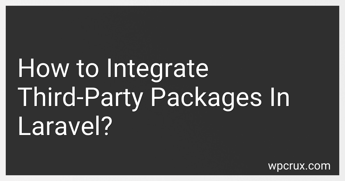 How to Integrate Third-Party Packages In Laravel? image