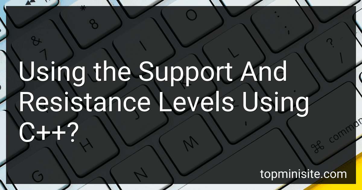 Using the Support And Resistance Levels Using C++? image