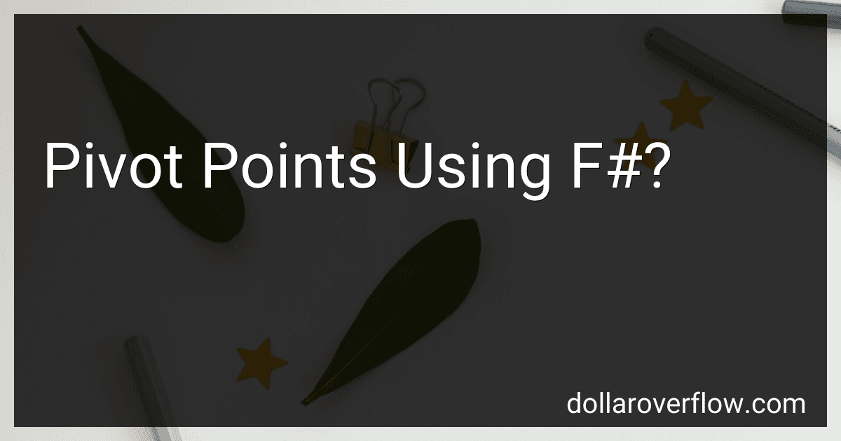 Pivot Points Using F#? image