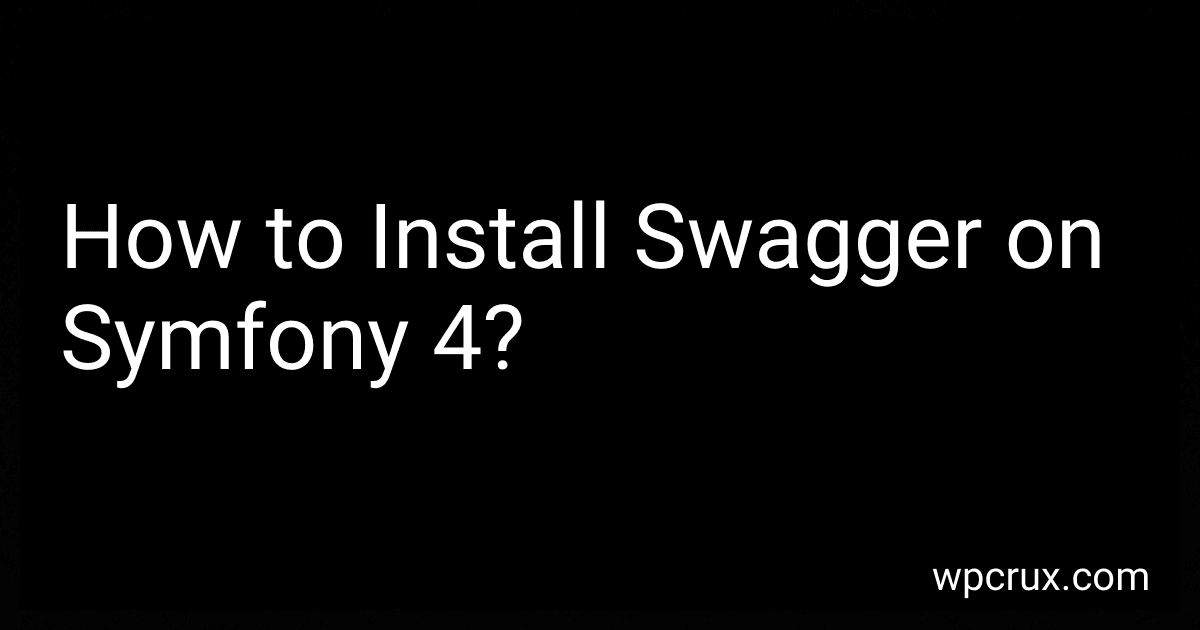 How to Install Swagger on Symfony 4? image
