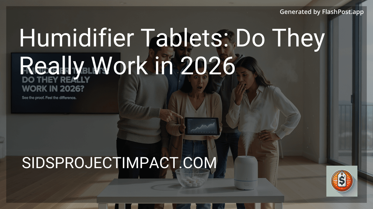 Humidifier Tablets: Do They Really Work in 2026 preview