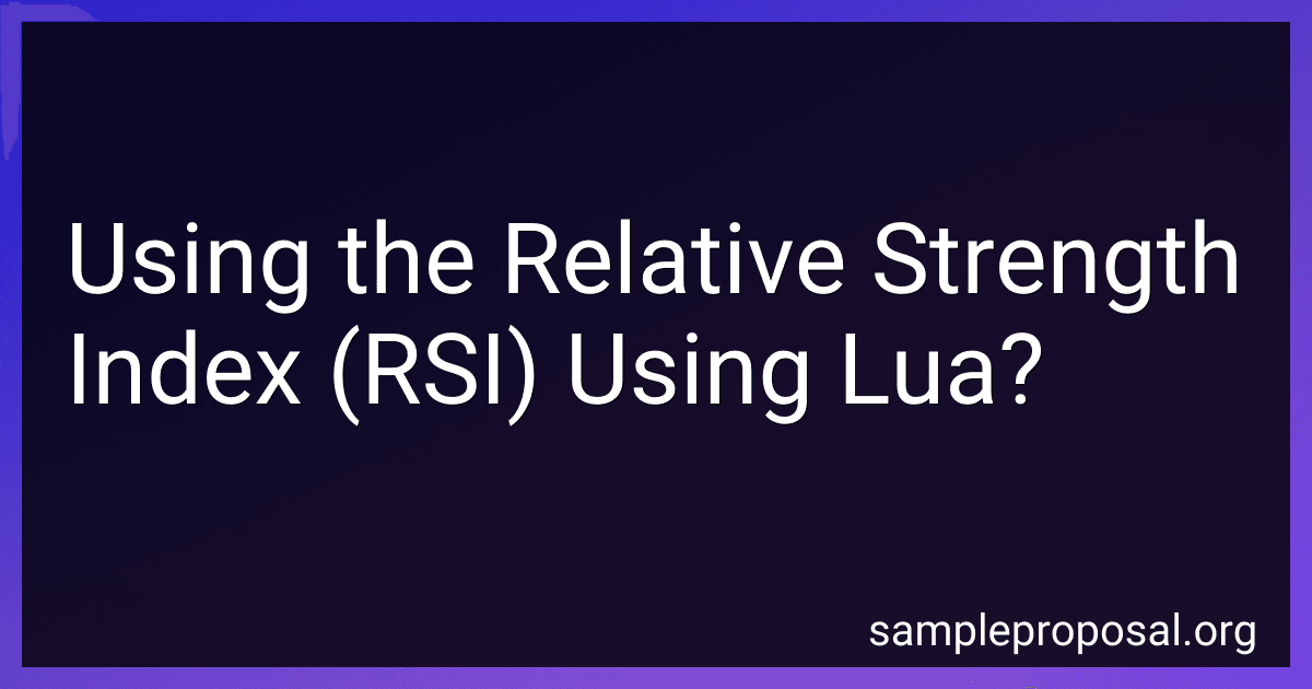 Using the Relative Strength Index (RSI) Using Lua? preview