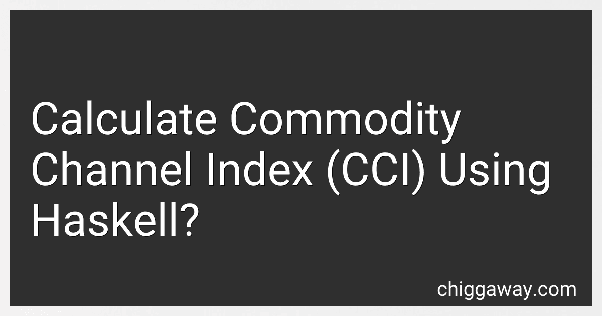 Calculate Commodity Channel Index (CCI) Using Haskell? preview