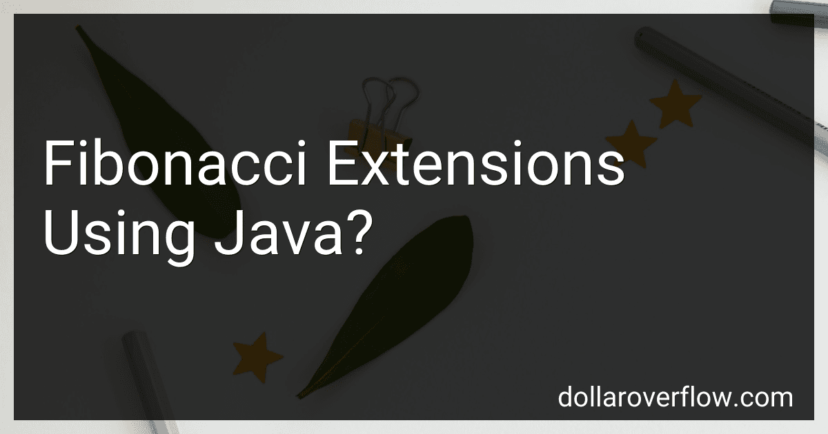 Fibonacci Extensions Using Java? image