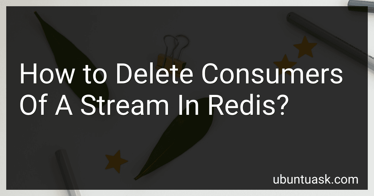 How to Delete Consumers Of A Stream In Redis? image
