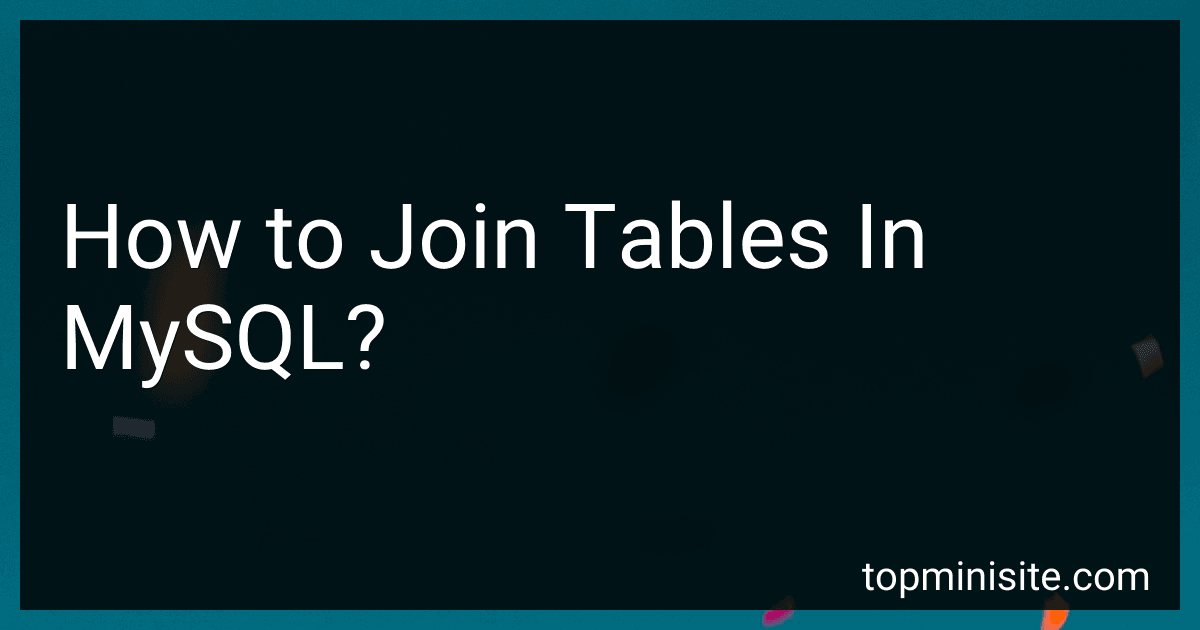 How to Join Tables In MySQL? image