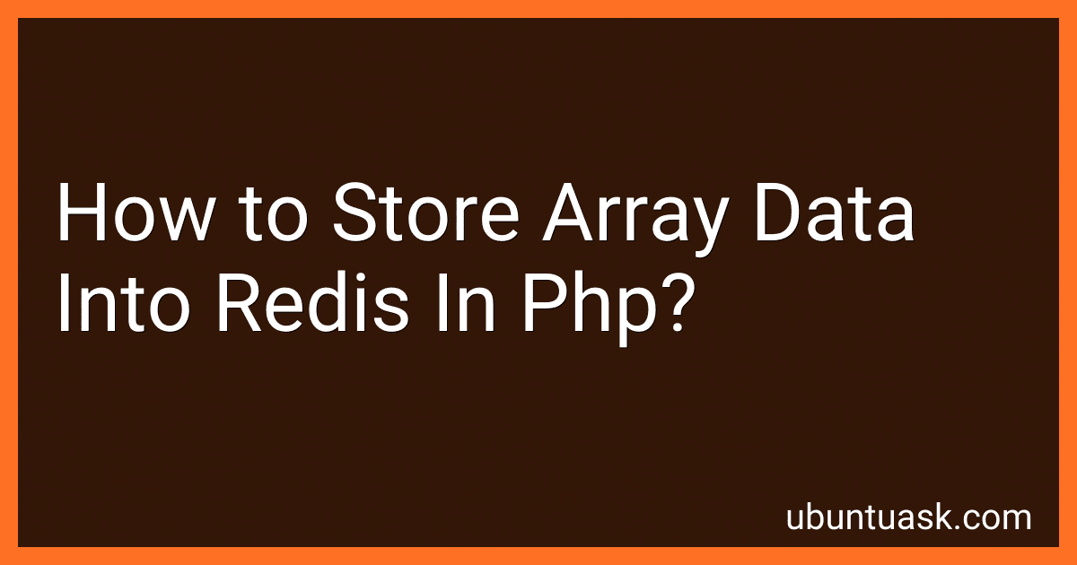 How to Store Array Data Into Redis In Php? image
