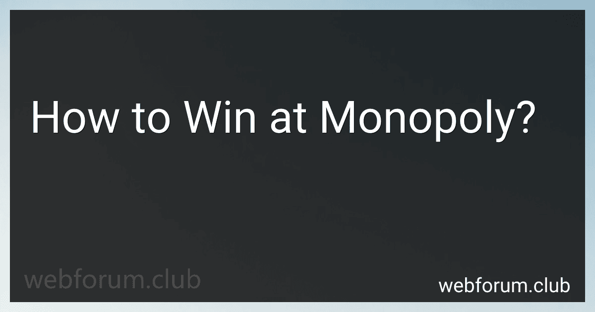 How to Win at Monopoly? preview