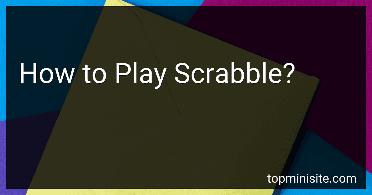 How to Play Scrabble? image