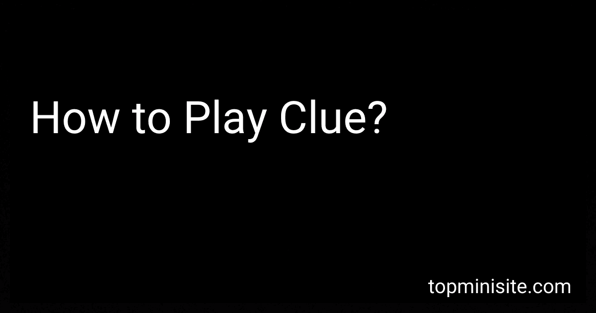 How to Play Clue? image