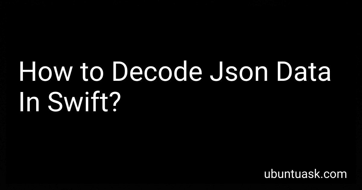 How to Decode Json Data In Swift? image