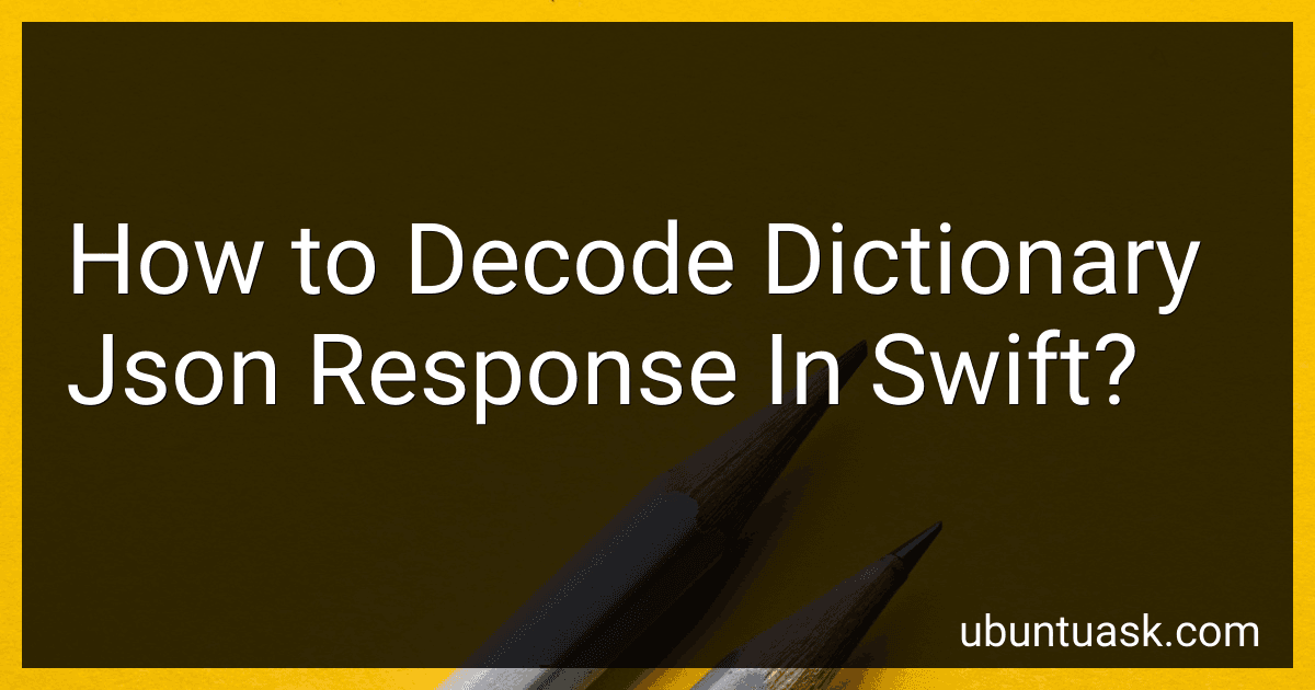 How to Decode Dictionary Json Response In Swift? image