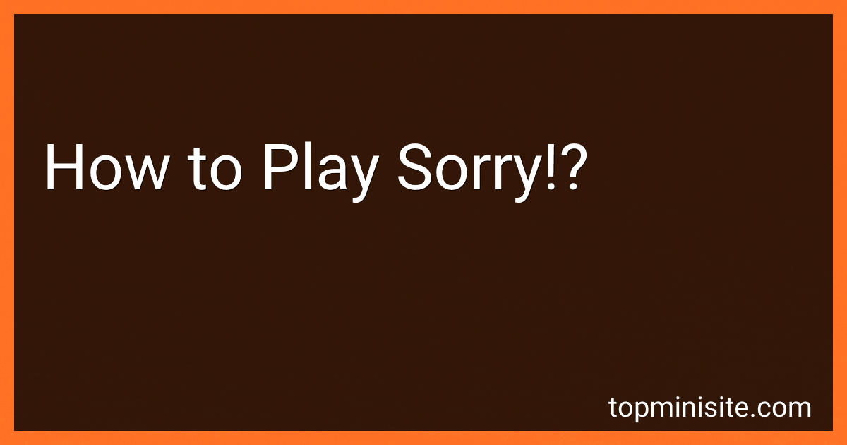 How to Play Sorry!? image
