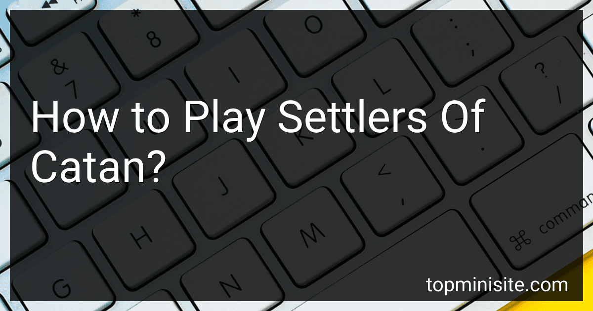 How to Play Settlers Of Catan? image