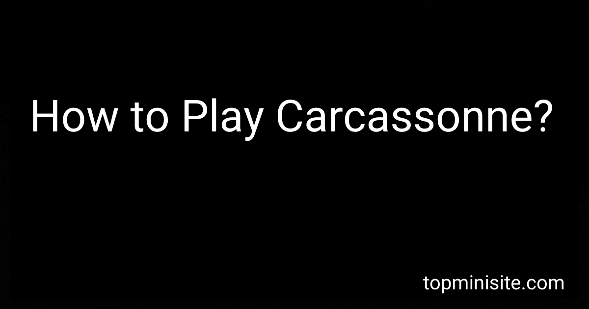 How to Play Carcassonne? image