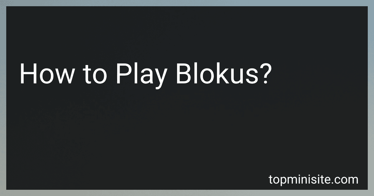 How to Play Blokus? image
