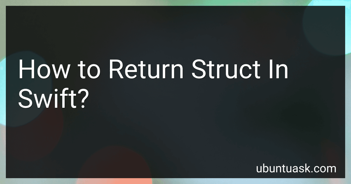 How to Return Struct In Swift? image