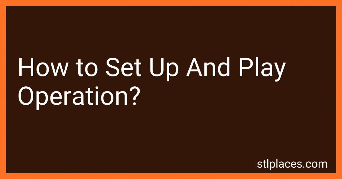 How to Set Up And Play Operation? image