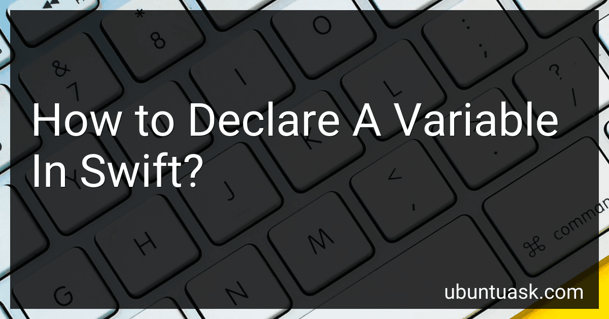 How to Declare A Variable In Swift? image