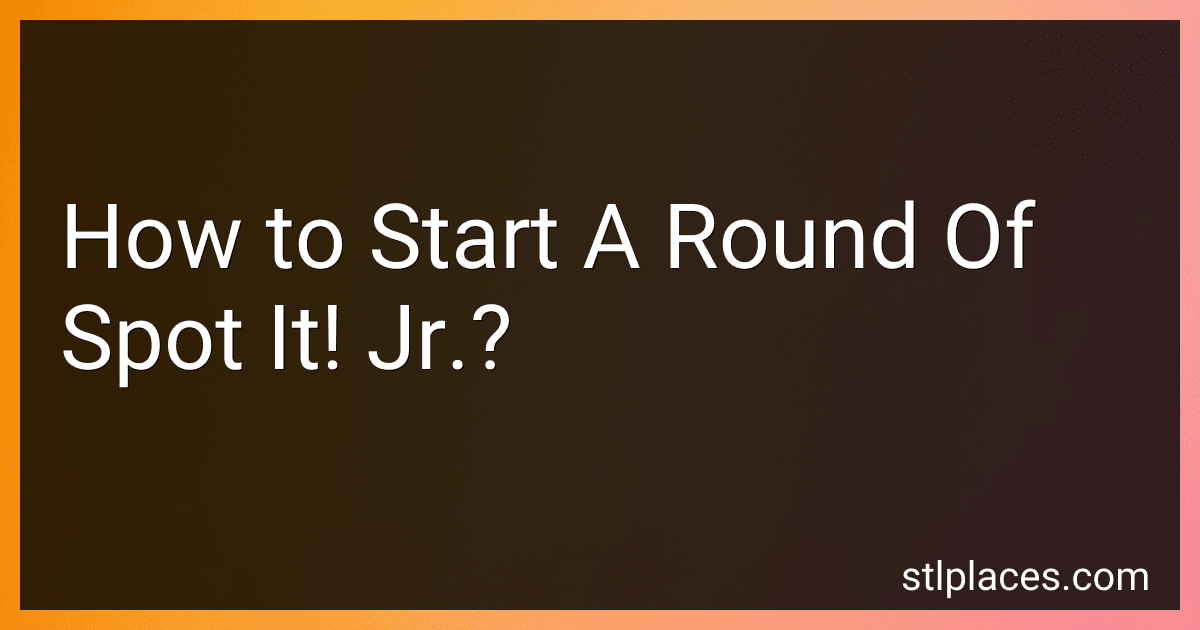 How to Start A Round Of Spot It! Jr.? image